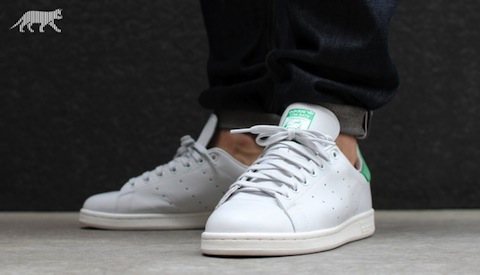 stan smith on foot